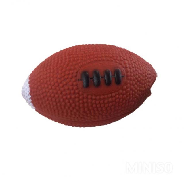 Ball Series Sound Producing Toy for Pet (Rugby)
