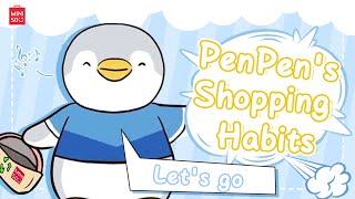 What are Penpen's shopping habits?