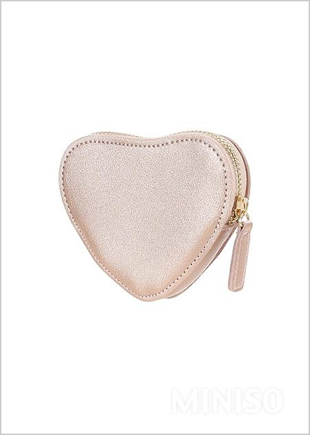 Glitter Sequins Coin Purse Heart Shaped Crossbody Bag Kawaii - Temu